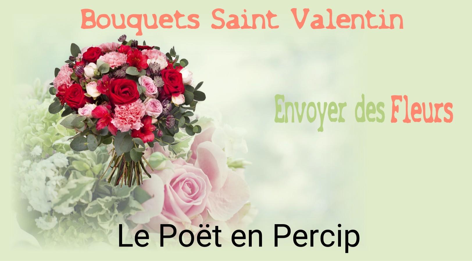 Roses de Saint-Valentin livrées à Le Poët-en-Percip